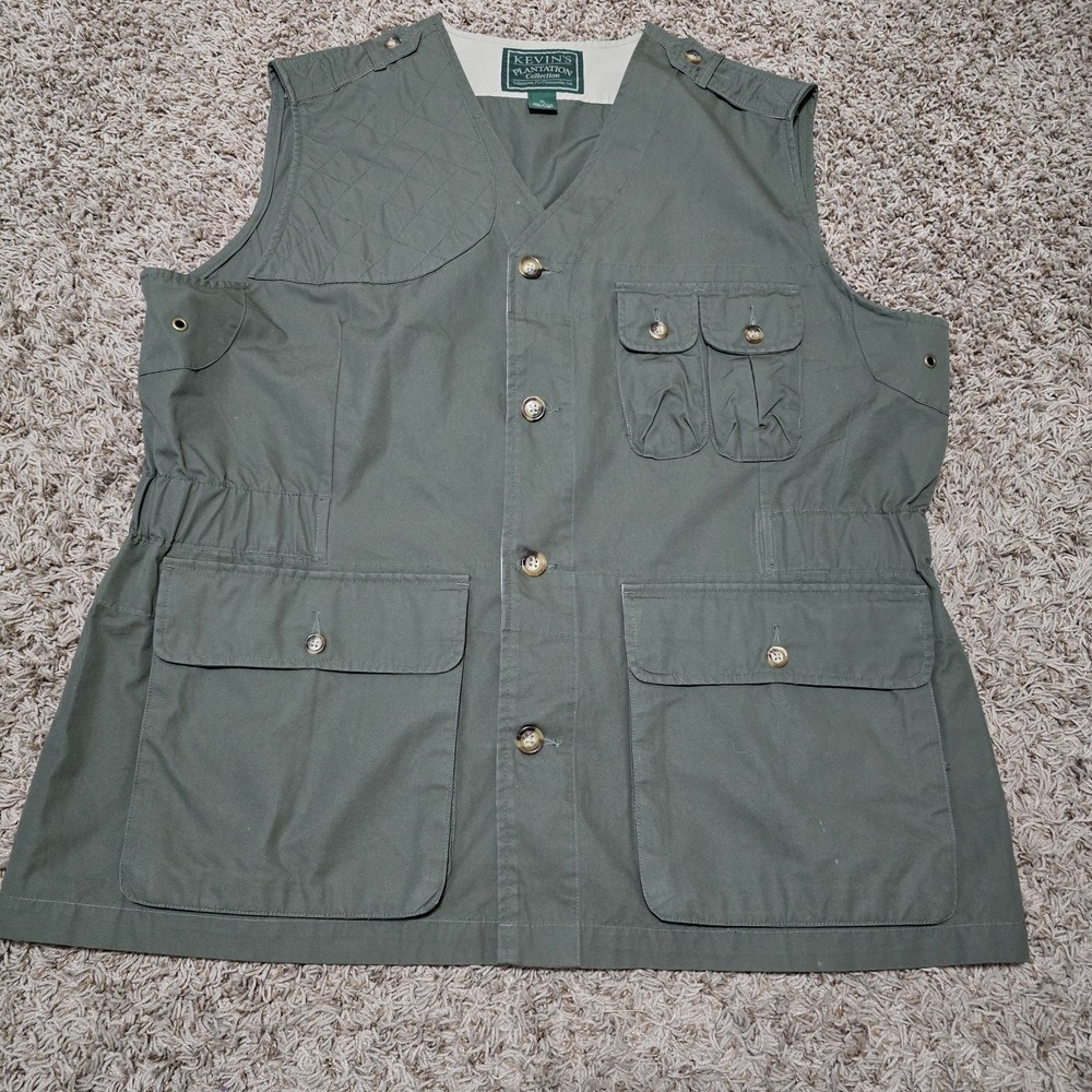 Kevin's Plantation Hunting Vest‎ Green Size XL